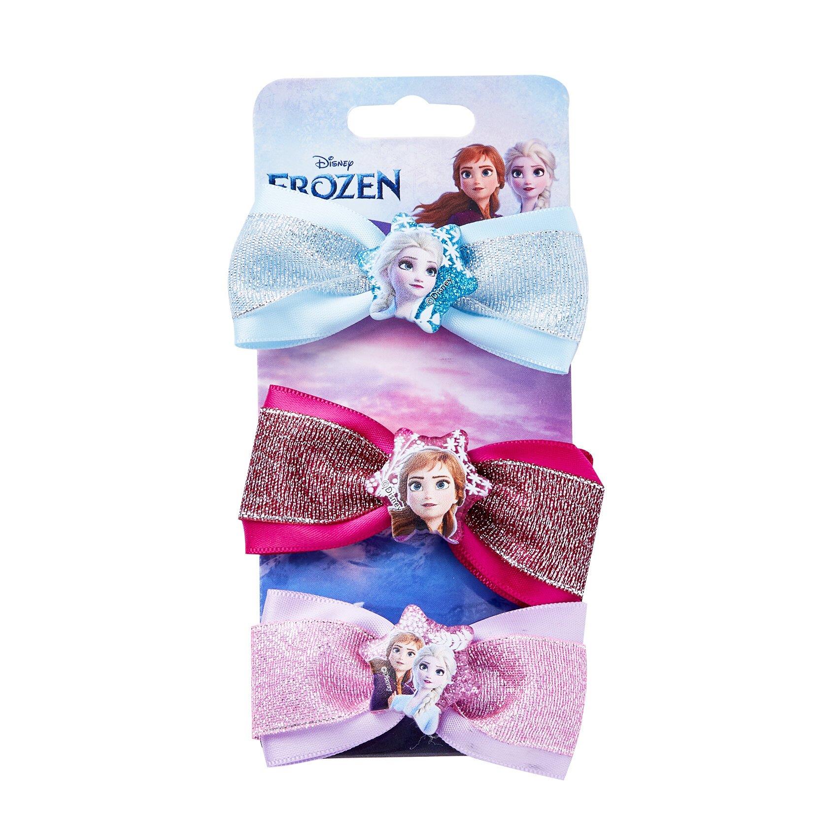Frozen Klipsli Kelebek Toka 3lü Paket Fileli Ice