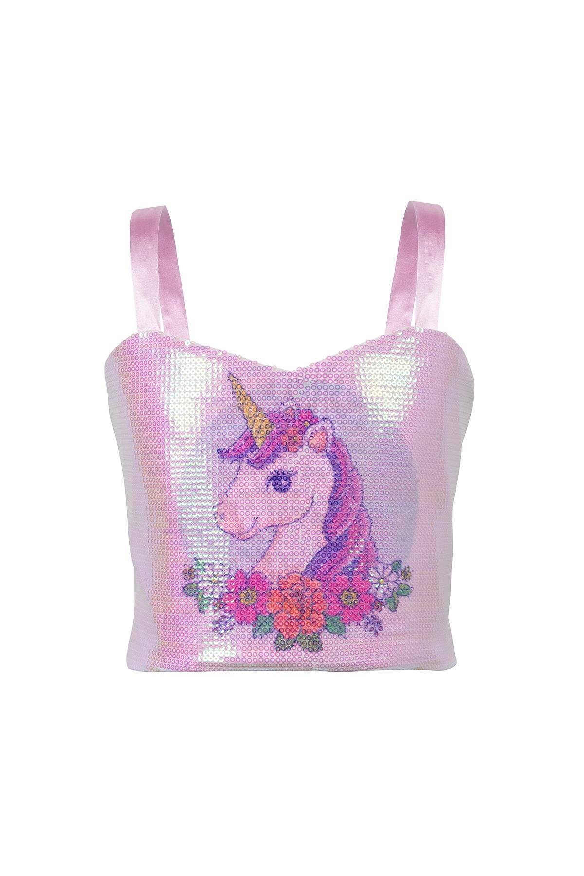 Unicorn Flowers Büstiyer