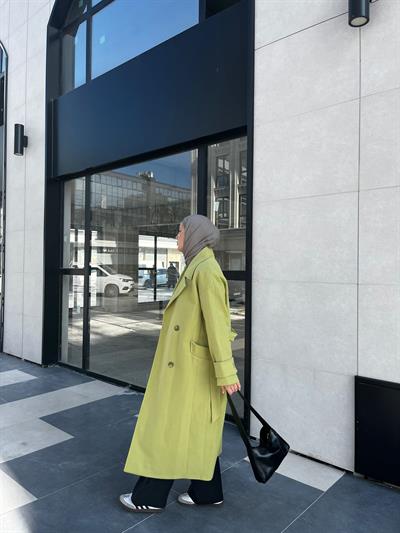 Oversize Kaşe Kaban