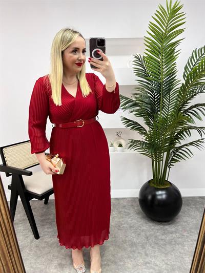 Alya Tasarım Elbise Kirmizi