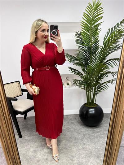 Alya Tasarım Elbise Kirmizi