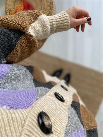 Baklava Desen Hirka Bej