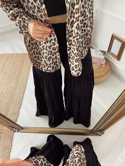 Beli Lastikli İspanyol Pantolon