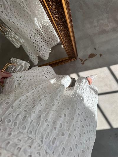 Emilly Fisto Elbise Beyaz