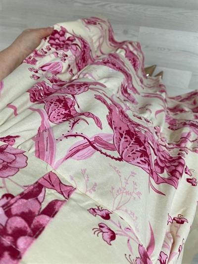 Hakim Yaka  Pembe Bej Elbise