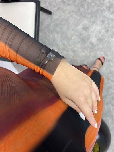 Kalem Model Tül Elbise