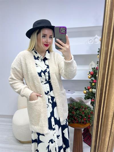 Lady Ekru Yumoş Hirka