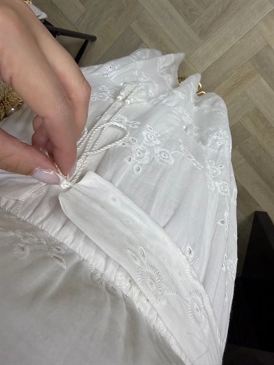 Leylak Orj Marka Model Beli Lastikli Fisto Elbise