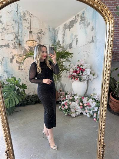 Lima Taşli Tasarım Tül Elbise