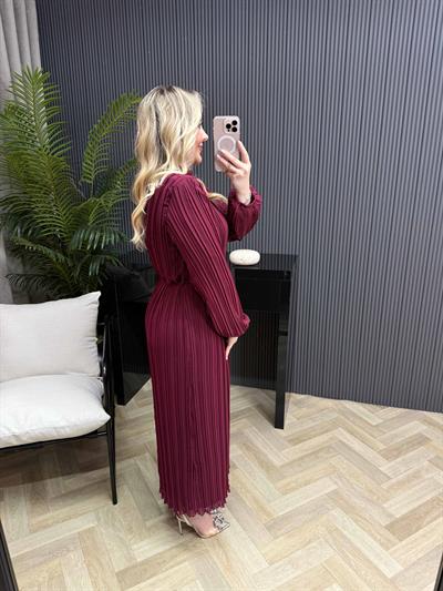 Lina Şifon Tasarım Şifon Elbise