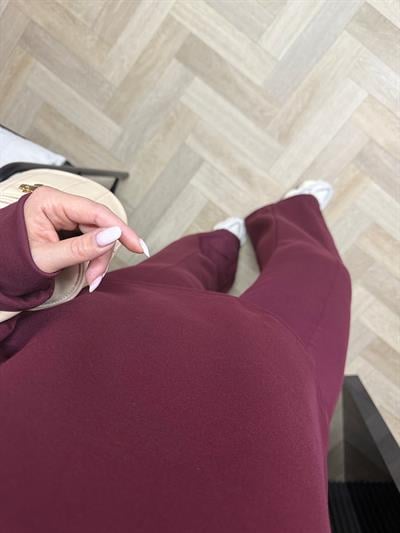 Luna Orj Marka Model Fit Takım Bordo