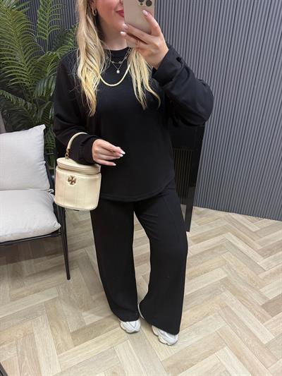 Luna Orj Marka Model Fit Takım Siyah