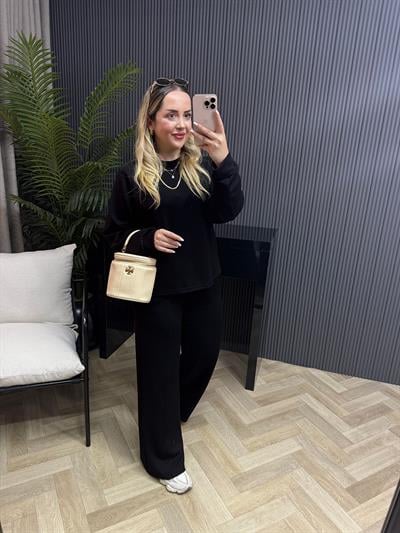 Luna Orj Marka Model Fit Takım Siyah