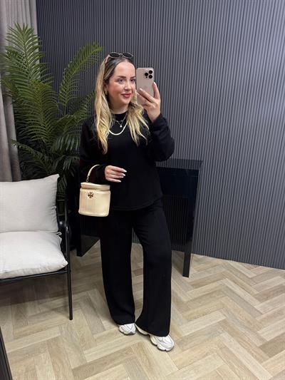 Luna Orj Marka Model Fit Takım Siyah