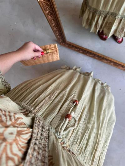 Melissa İthal Tasarım Elbise Haki