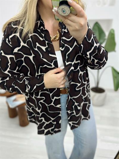 Orj Marka Acı Kahve Gömlek