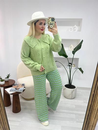 Orj Marka Simli Triko Pantolon