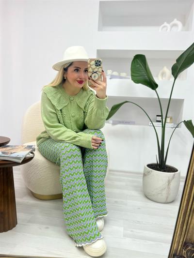 Orj Marka Simli Triko Pantolon