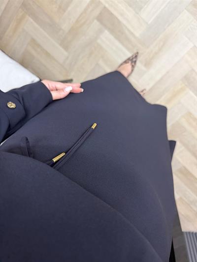 Noren Gold Detaylı Kuşaklı Tasarım Elbise Açık Mürdüm