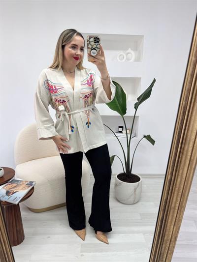 Önden Şeritli Toparyacı  Pantaolon Siyah