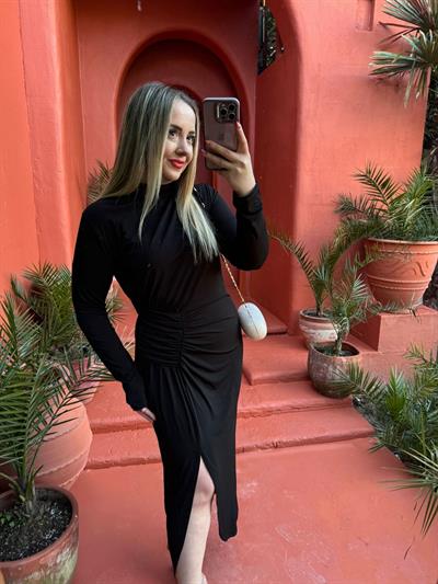 Orj Marka Balıkçı Yaka Drapeli Siyah Elbise