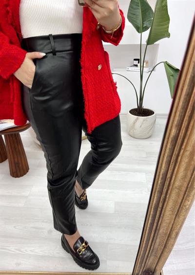 Orj Marka İthal Deri Pantolon