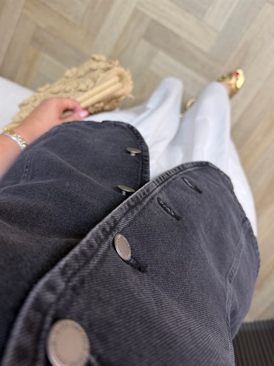 Orj Marka Kuşaklı Denim Yelek