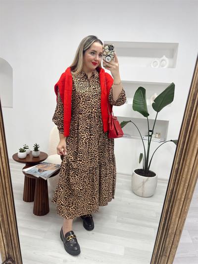 Orj Marka Leopar Elbise