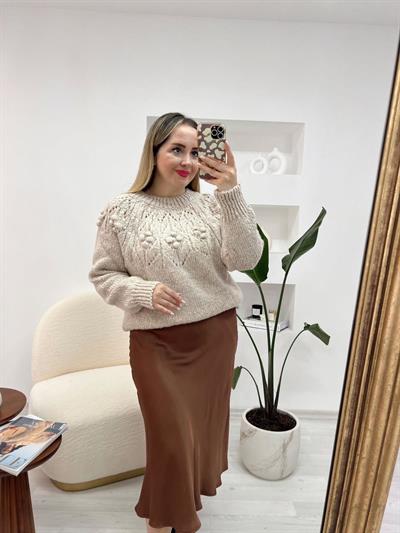 Orj Marka Lita Ekru Kazak