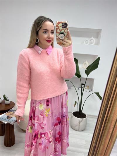 Orj Marka Şeker Pembe Kazak