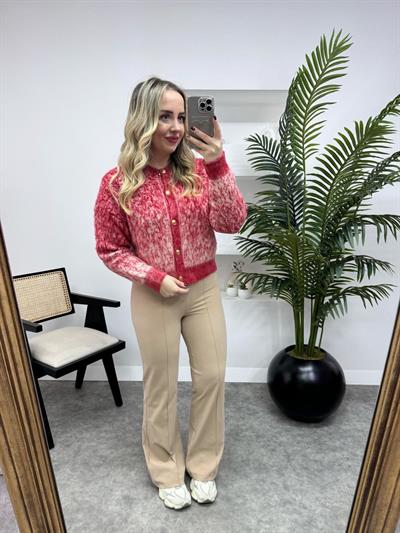 Orj Zr Önden Şeritli Pantolon Bej