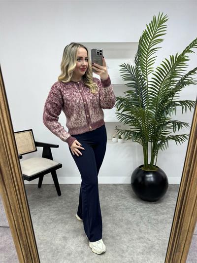 Orj Zr Önden Şeritli Pantolon Lacivert