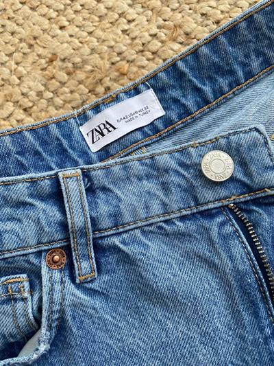 Orjinal Marka Paçasi Kesin Palazzo Jean