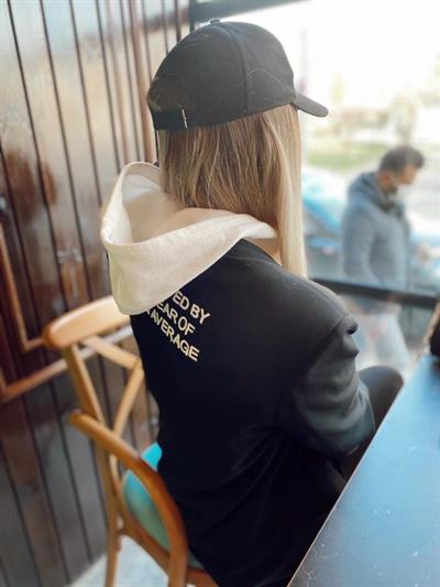 Oversize Model Yazı Detay Blazer