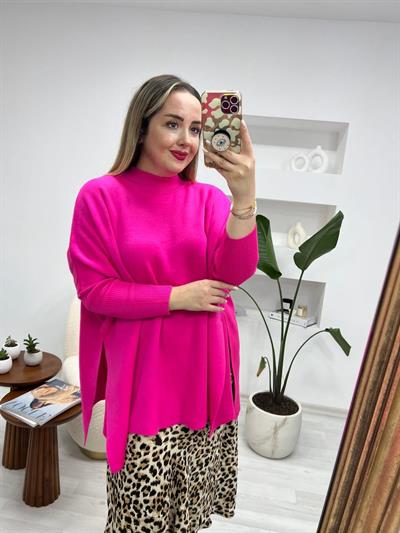 Panço Model Çelik Triko Fuşya