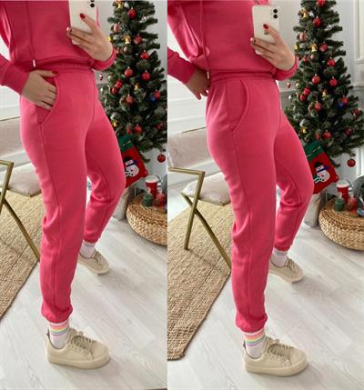 Pembe Kapüşonlu Takım