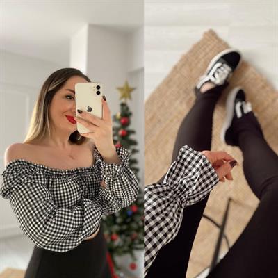 Potikare Crop Bluz