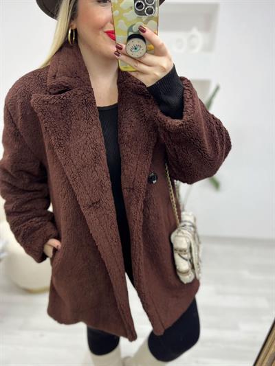 Premium Teddy Kaban Acı Kahve