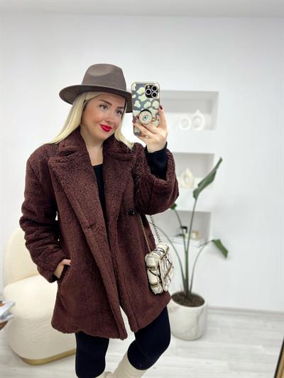 Premium Teddy Kaban Acı Kahve