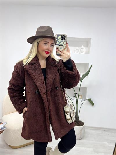 Premium Teddy Kaban Acı Kahve