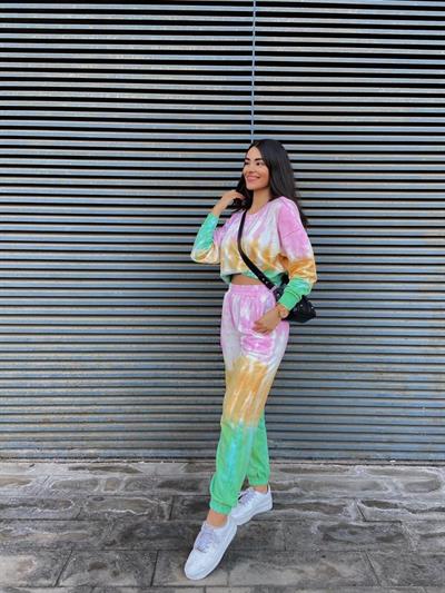 Renkli Batik Takım