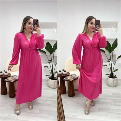 Şeker Pembe Düğüm Detaylı Reserved Marka Elbise