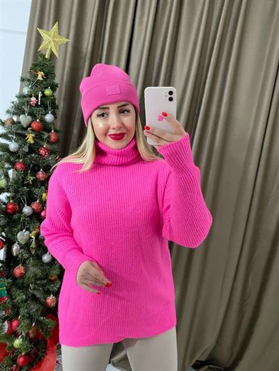 Şeker Pembe Yumoş Kazak