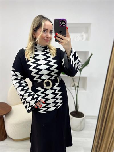 Siyah Beyaz Orj Marka Kazak