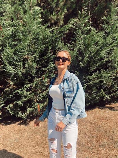 Swarovski Taşli Denim Ceket