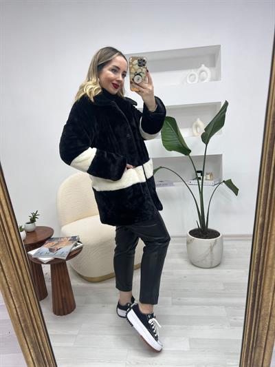Twist Model Yakalı Suni Kürk
