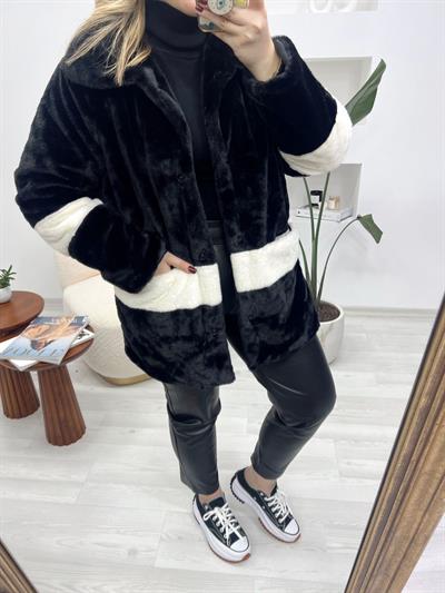 Twist Model Yakalı Suni Kürk