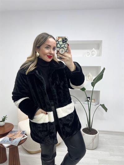 Twist Model Yakalı Suni Kürk