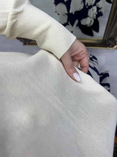 Vera Çelik Triko Ekru