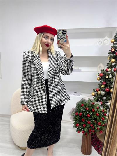 Orj Marka Kazayağı Tüvit Ceket